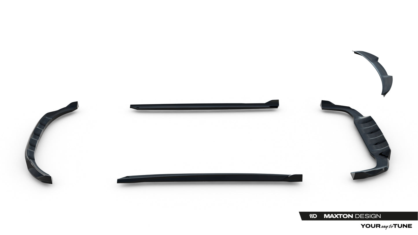 Set of splitters mercedes-benz glc coupe c254