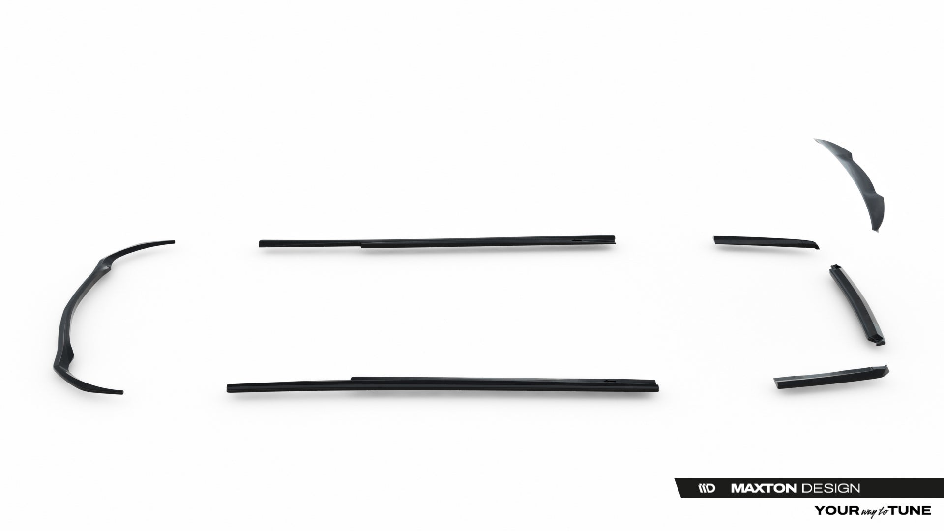 Set of splitters mercedes-benz s amg-line w222