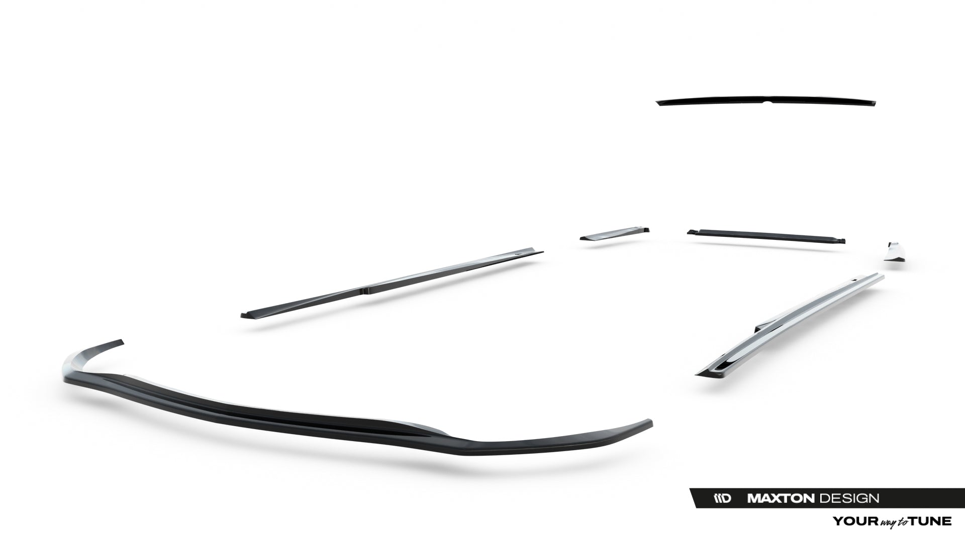 Set of splitters mercedes-benz s amg-line w222