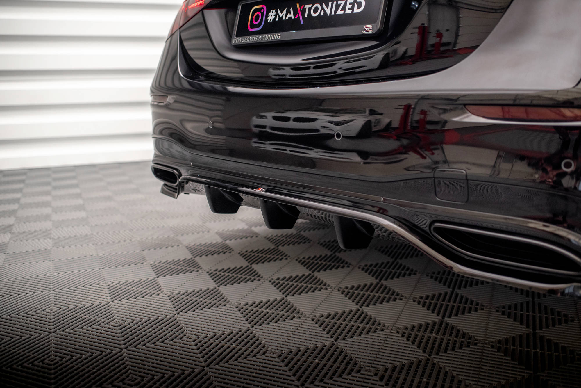 Set of splitters mercedes-benz s amg-line w223