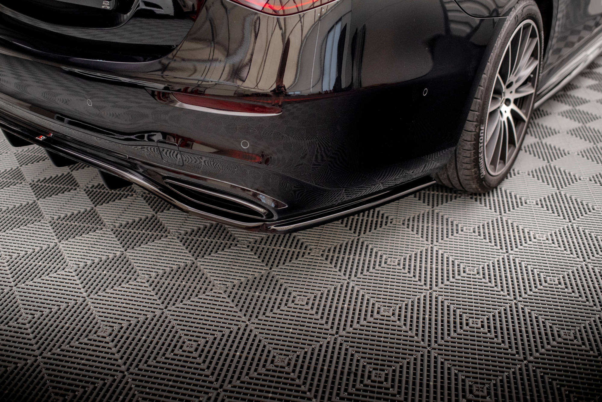 Set of splitters mercedes-benz s amg-line w223