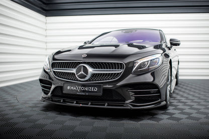 Set of splitters mercedes-benz s coupe amg-line c217 facelift