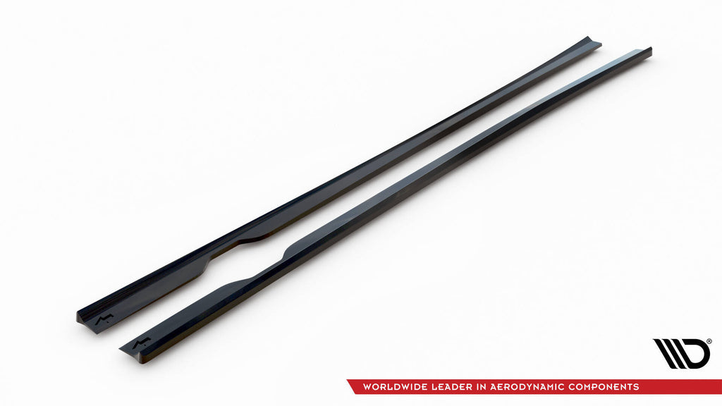 Set of splitters mercedes-benz s long amg-line w222 facelift