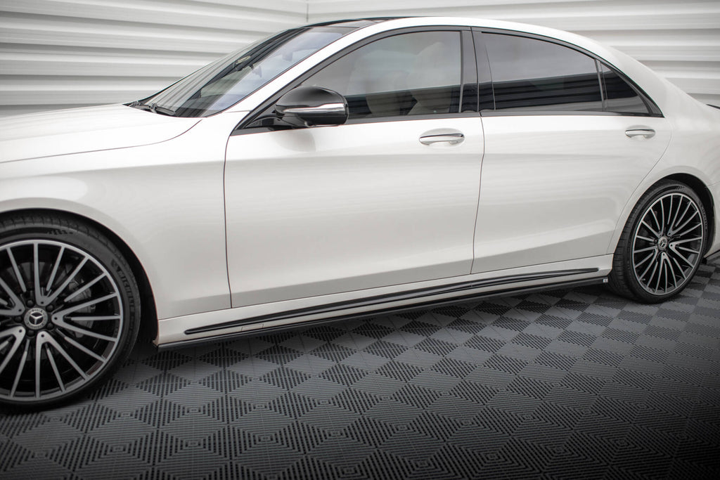 Set of splitters mercedes-benz s long amg-line w222 facelift