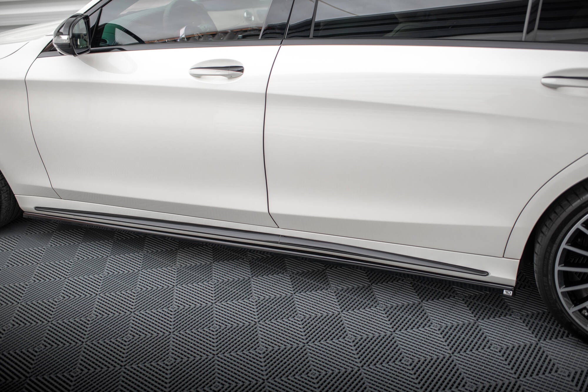 Set of splitters mercedes-benz s long amg-line w222 facelift