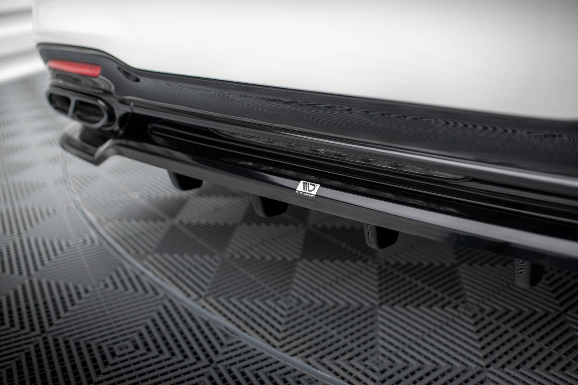Set of splitters mercedes-benz s long amg-line w222 facelift