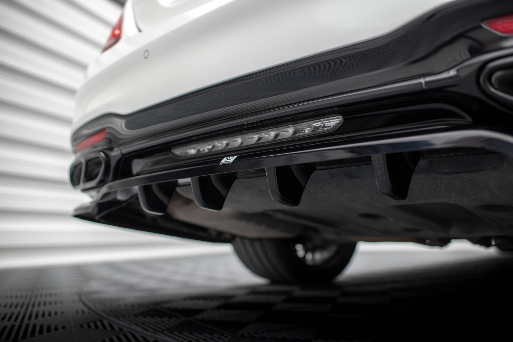 Set of splitters mercedes-benz s long amg-line w222 facelift