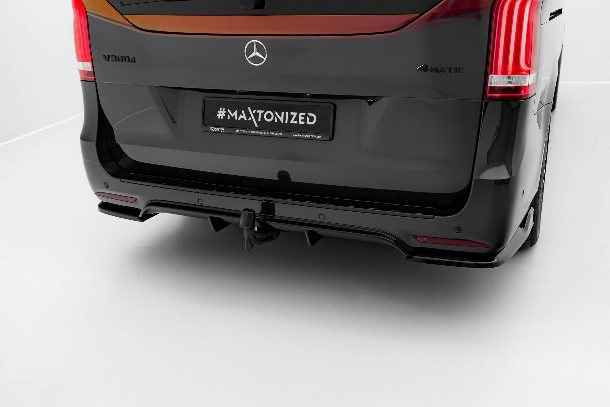 Set of splitters mercedes-benz v-class long amg-line w447 facelift
