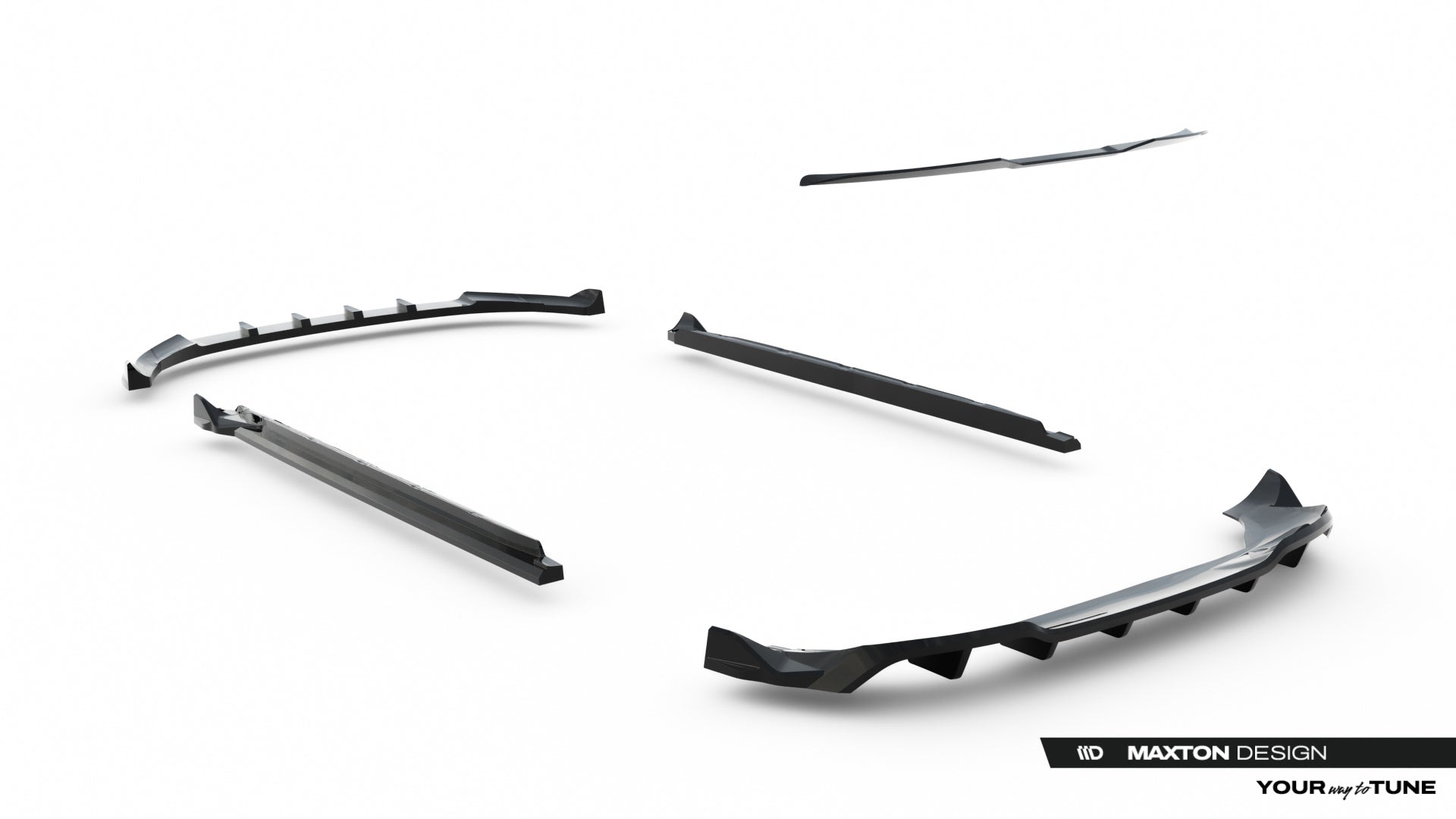 Set of splitters opel grandland mk1