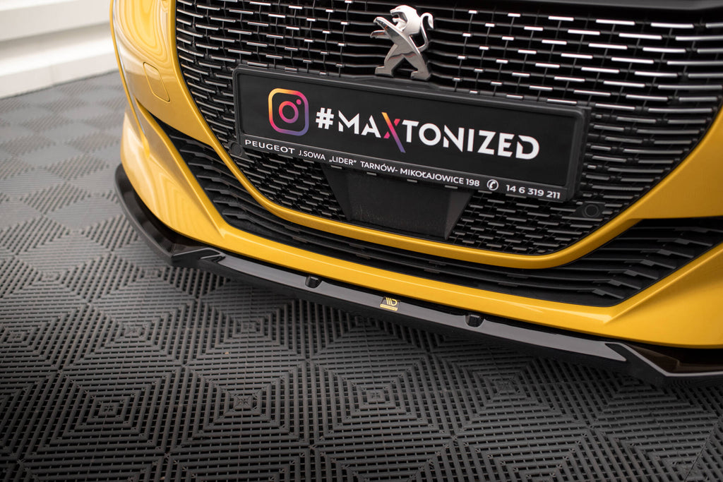 Set of splitters peugeot 208 gt mk2