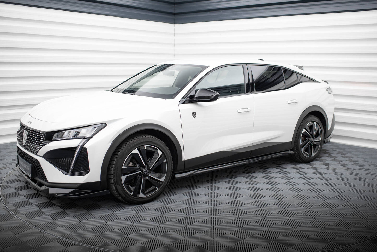 Set of splitters peugeot 408 mk1