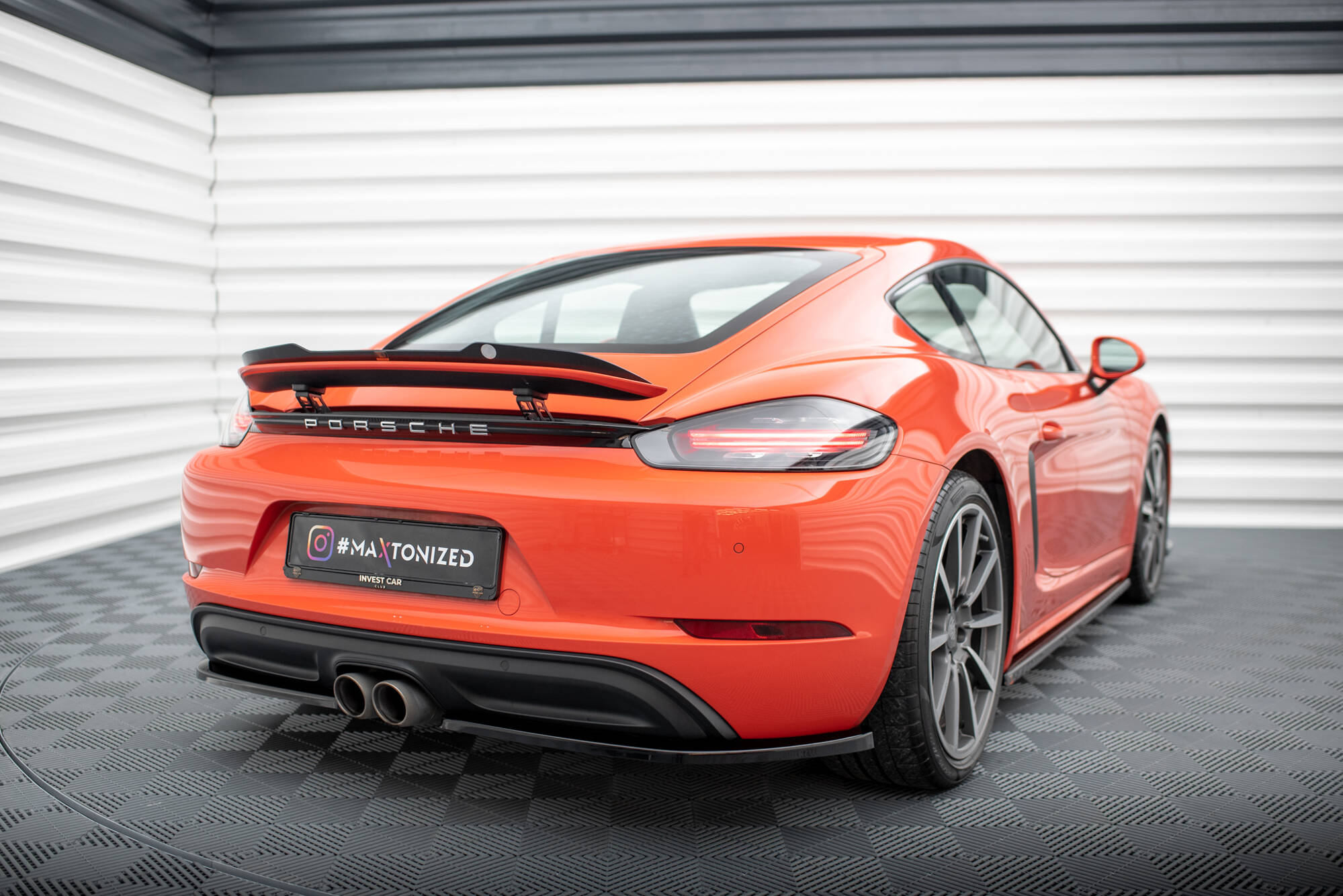 Set of splitters porsche 718 cayman 982c