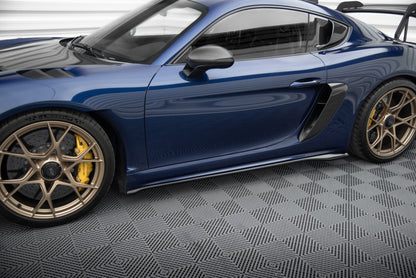 Set of splitters porsche 718 cayman gt4 rs 982c