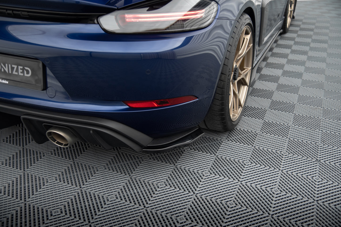 Set of splitters porsche 718 cayman gt4 rs 982c