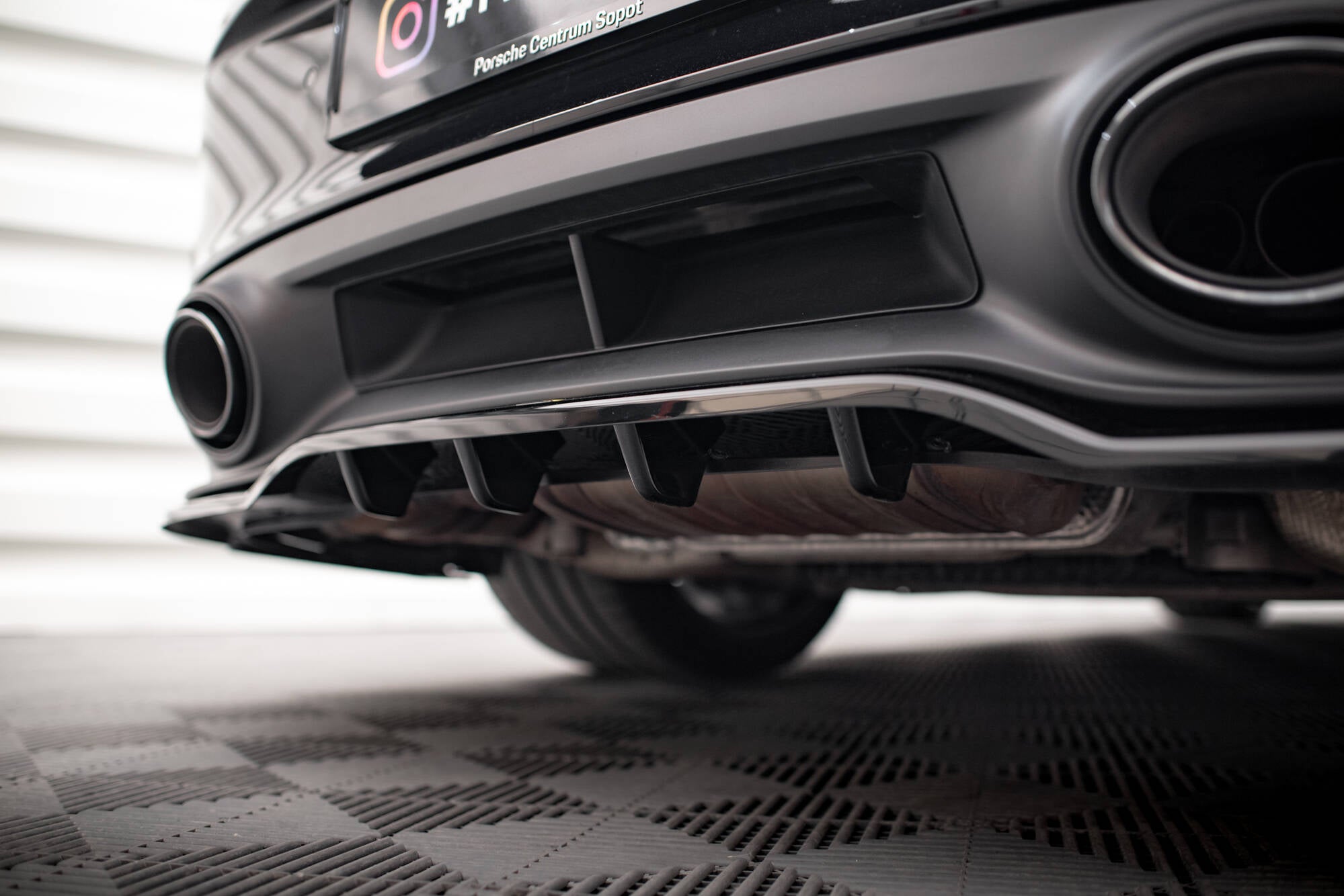 Set of splitters porsche 911 turbo s 992