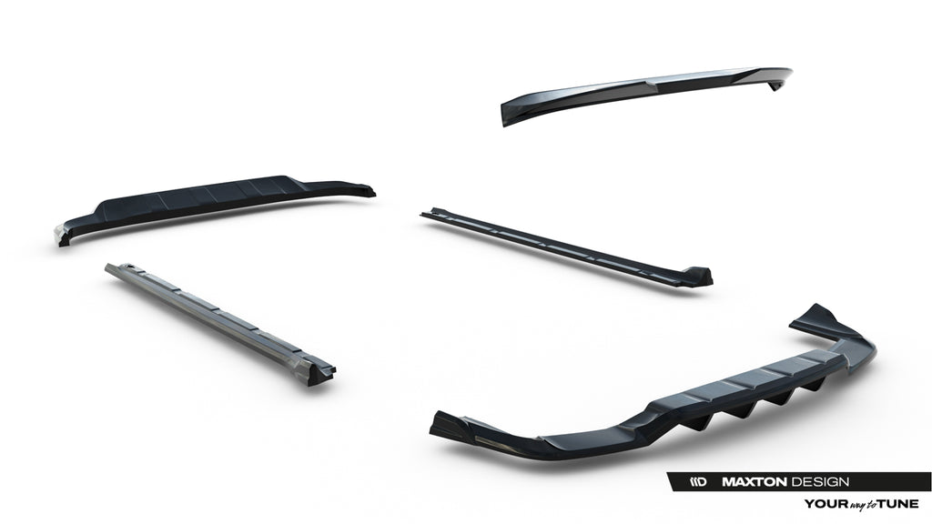 Set of splitters porsche cayenne suv mk3 facelift