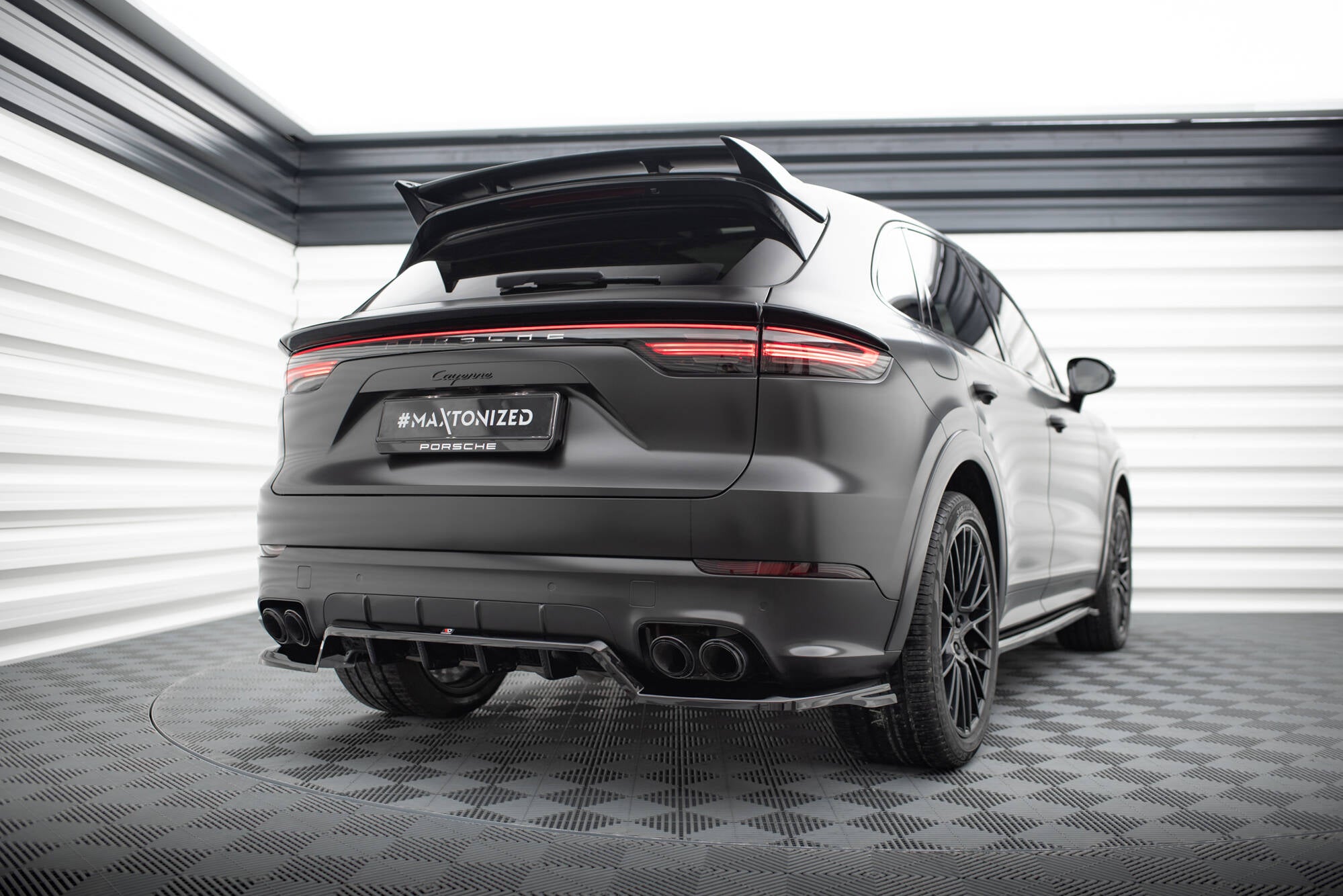 Set of splitters porsche cayenne suv sport design mk3