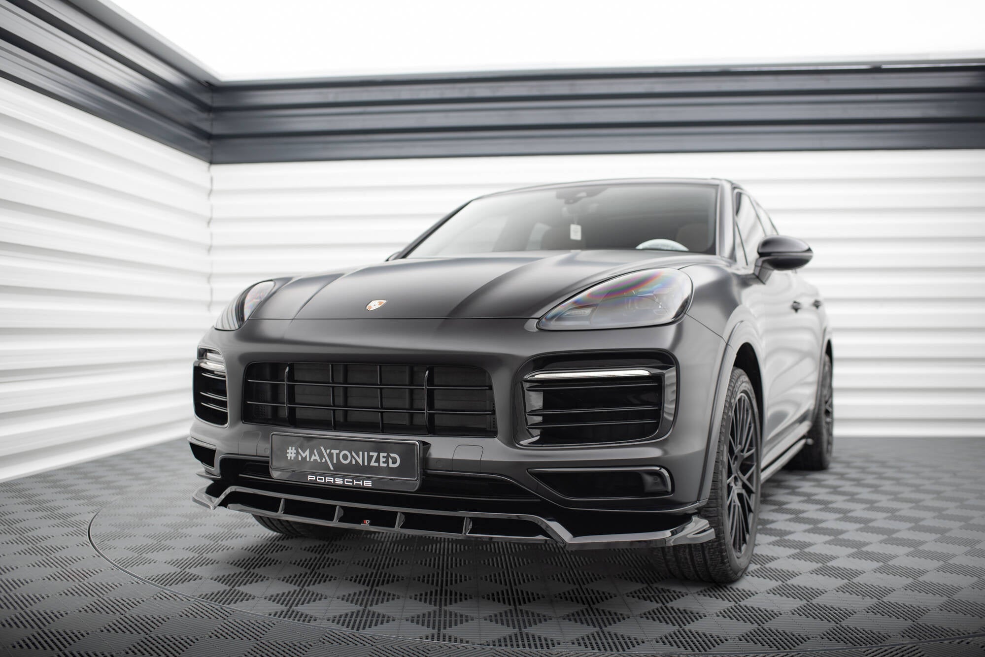 Set of splitters porsche cayenne suv sport design mk3