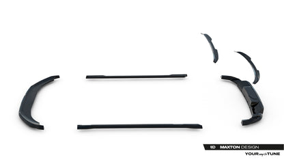 Set of splitters porsche macan ev mk1
