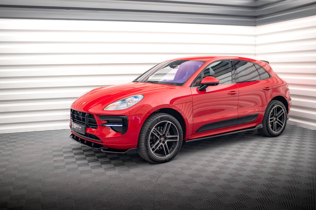 Set of splitters porsche macan gts / sport design mk1 facelift