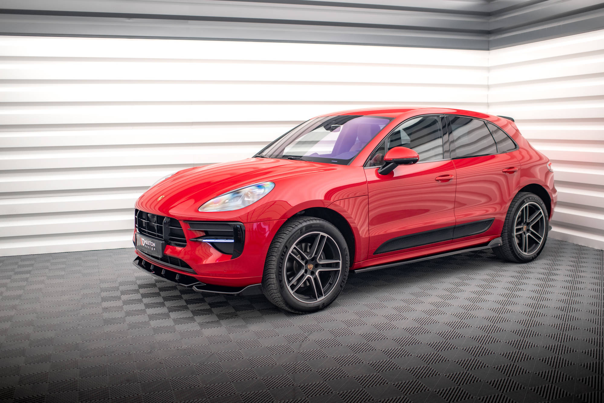 Set of splitters porsche macan gts / sport design mk1 facelift