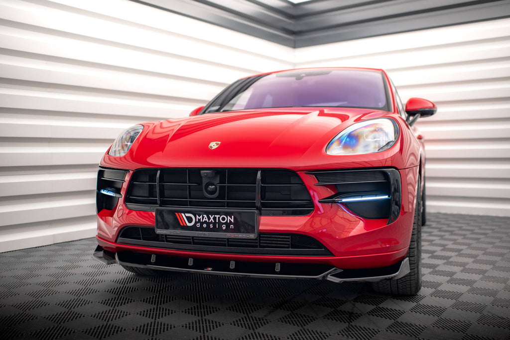 Set of splitters porsche macan gts / sport design mk1 facelift