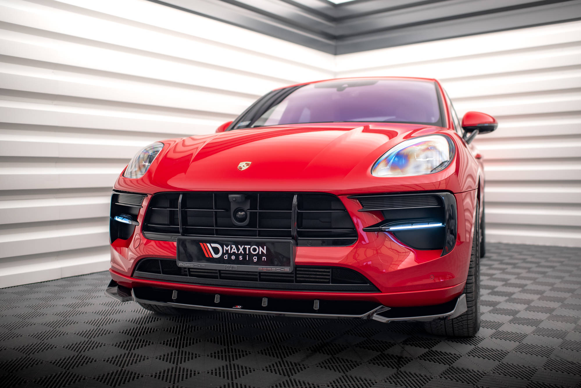 Set of splitters porsche macan gts / sport design mk1 facelift