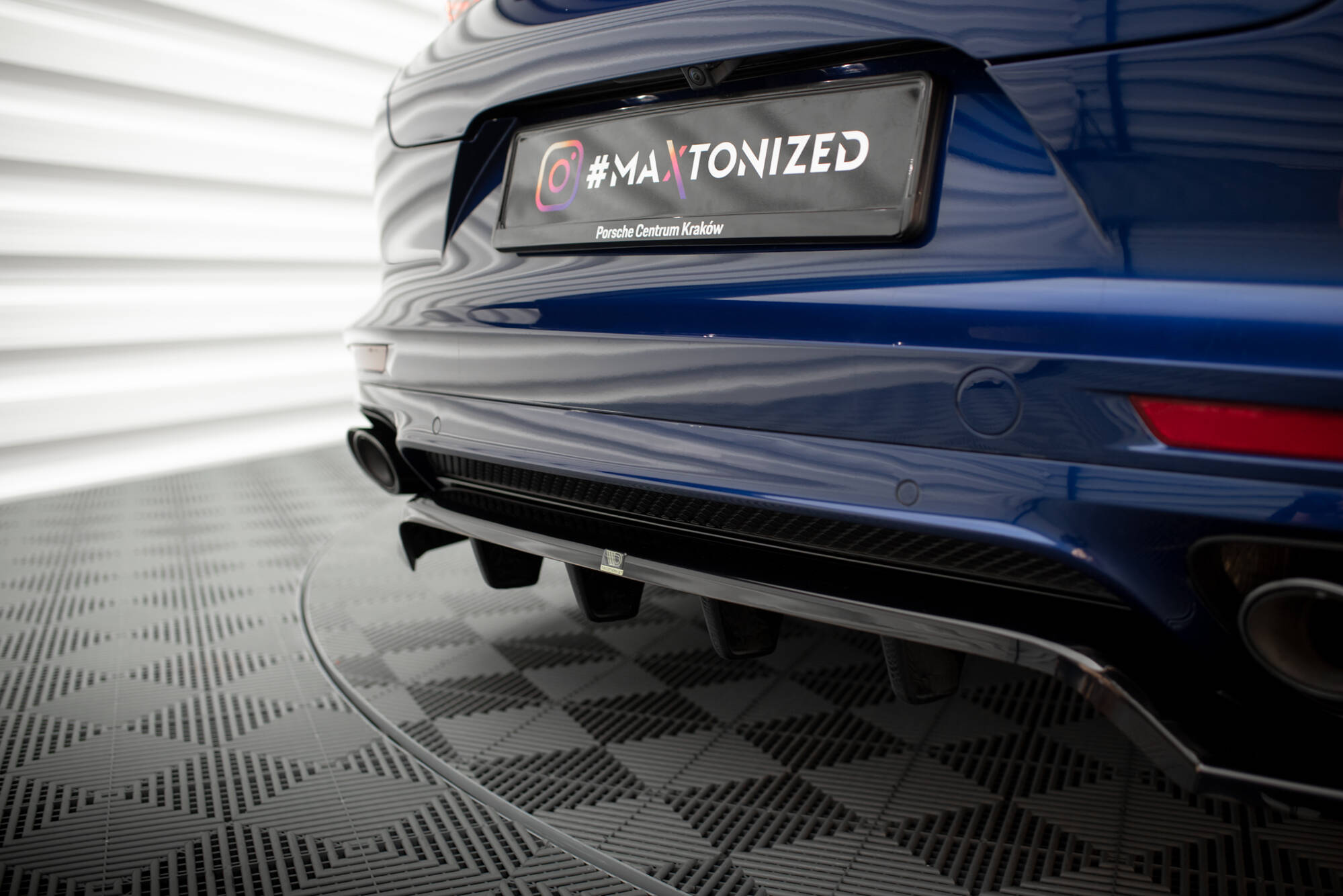Set of splitters porsche panamera e-hybrid 971 facelift