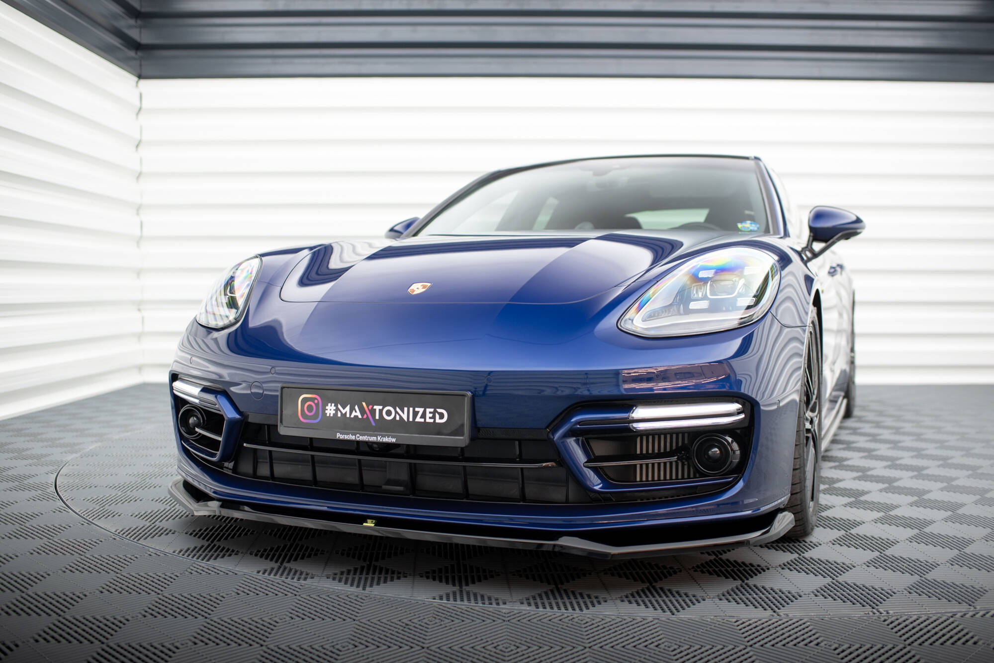Set of splitters porsche panamera e-hybrid 971 facelift
