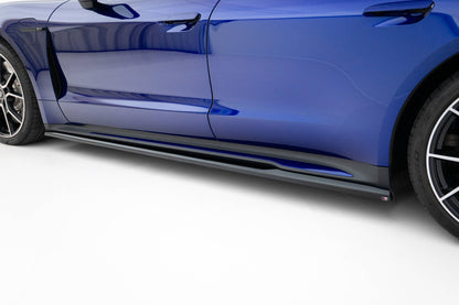 Sæt af splitters porsche taycan turbo s mk1