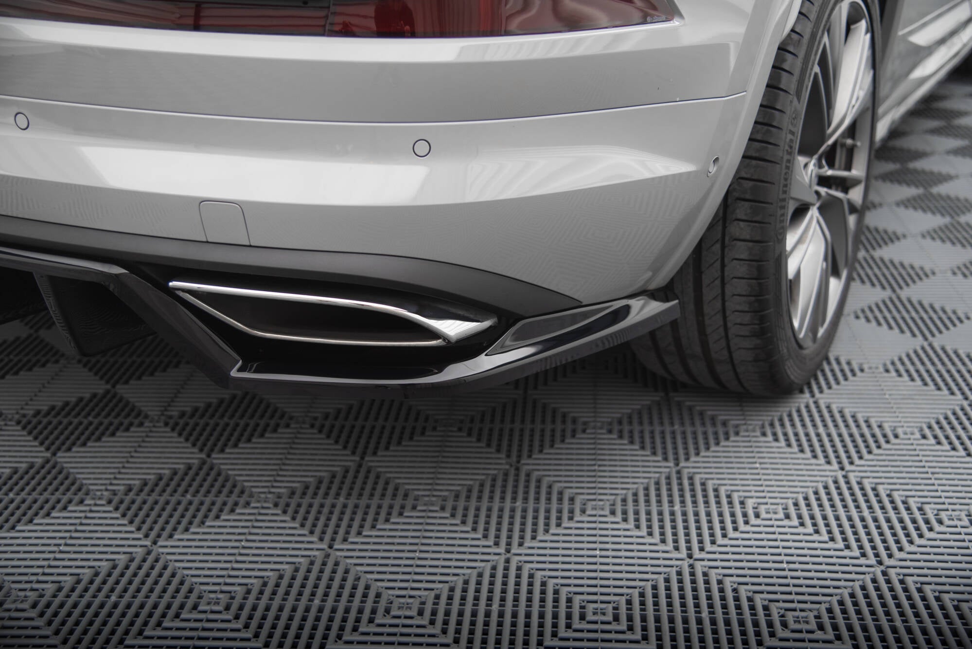 Set of splitters skoda kodiaq rs mk1 facelift