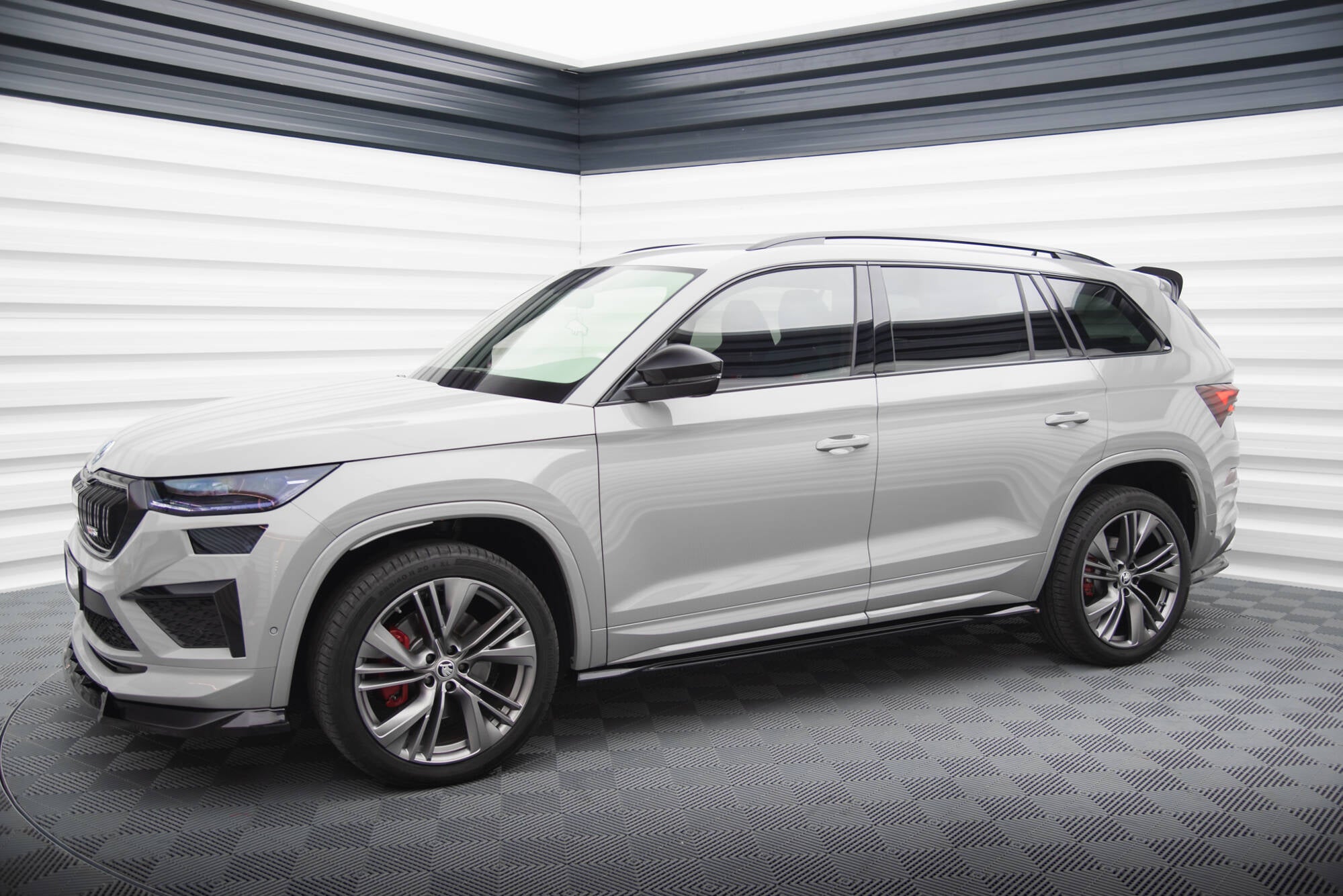 Set of splitters skoda kodiaq rs mk1 facelift