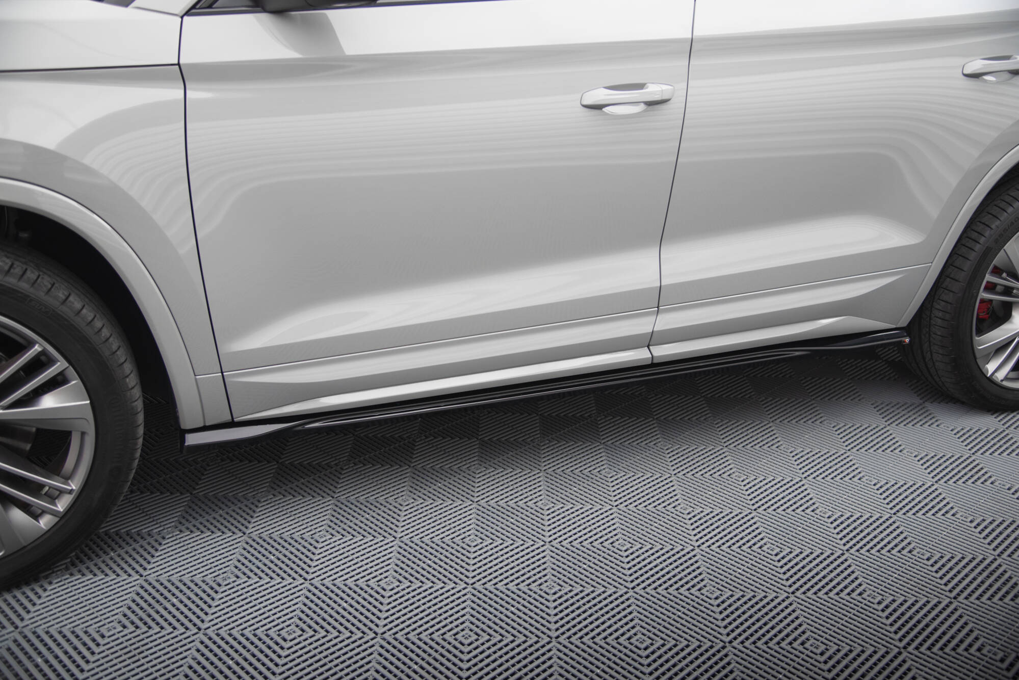 Set of splitters skoda kodiaq rs mk1 facelift