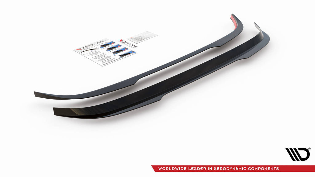 Set of splitters skoda kodiaq rs mk1 facelift