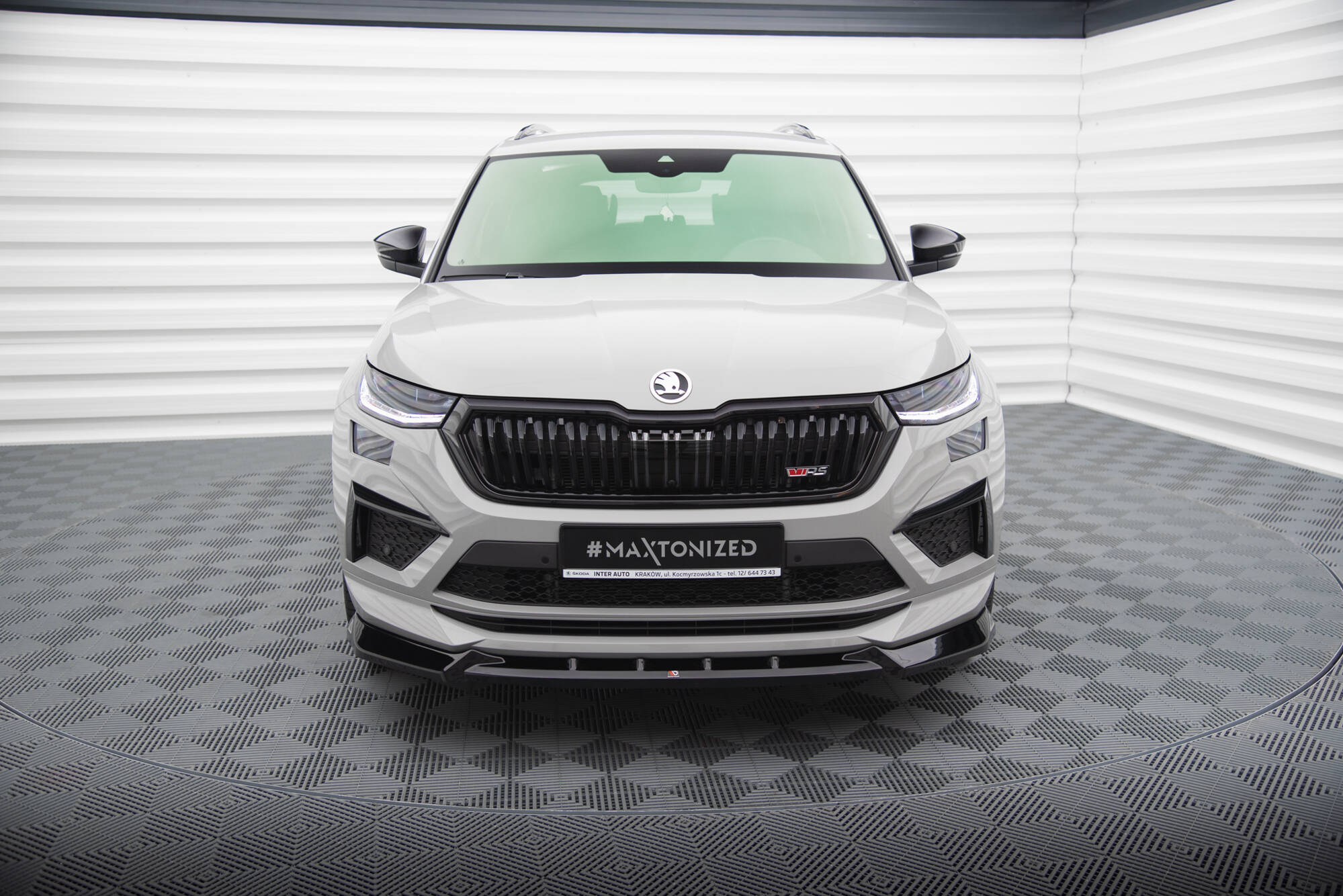 Set of splitters skoda kodiaq rs mk1 facelift