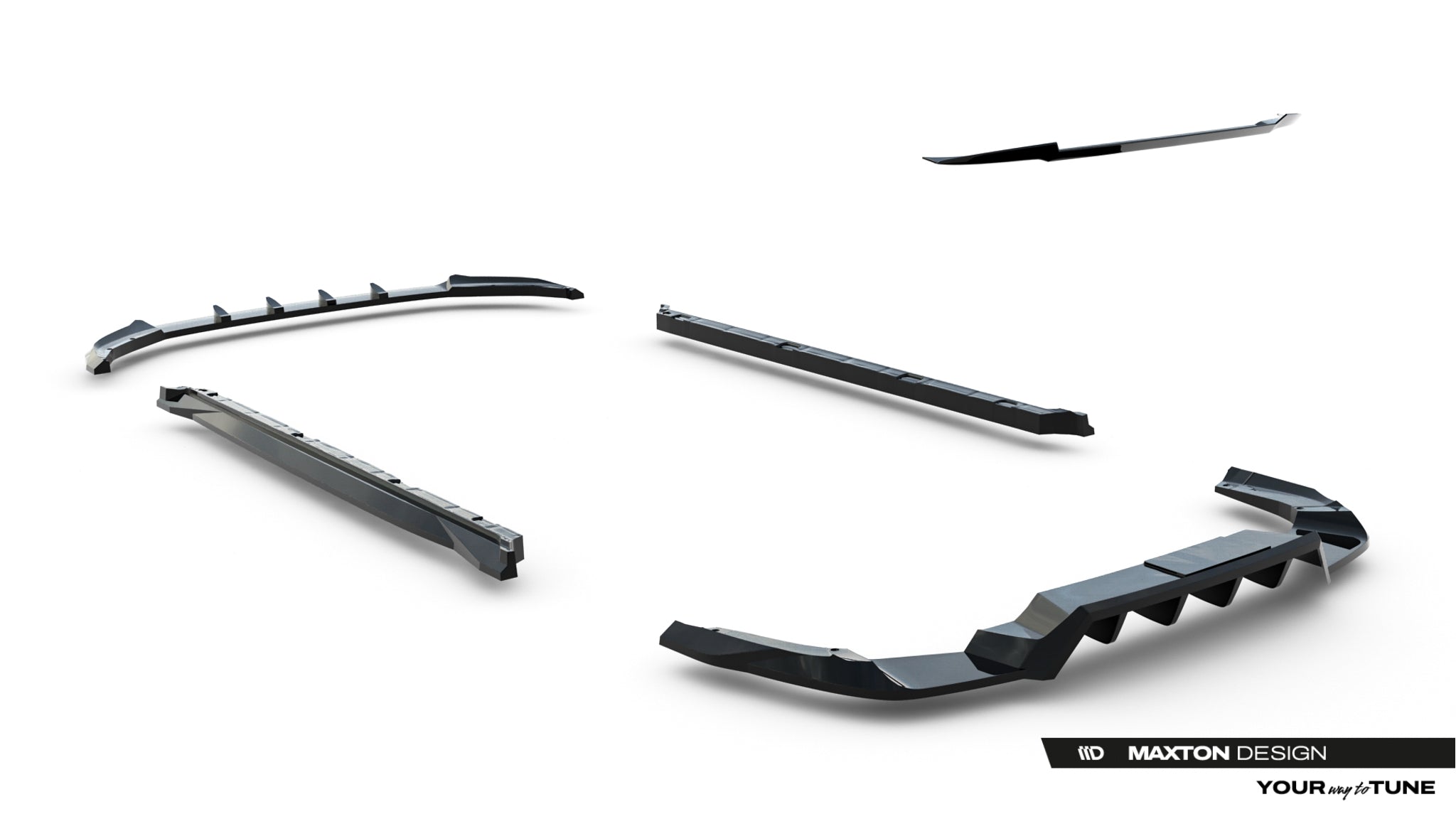 Set of splitters skoda kodiaq rs mk2