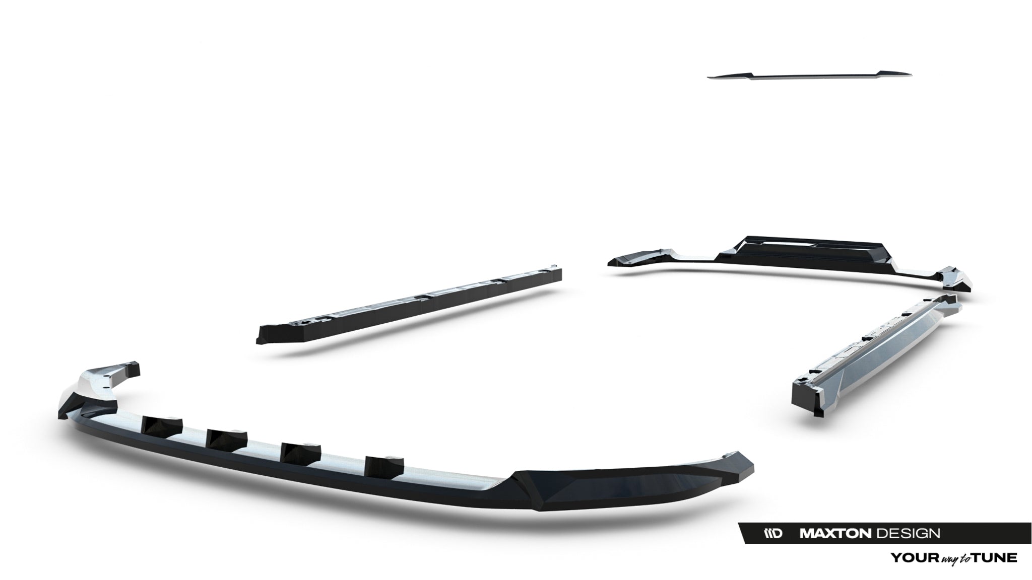Set of splitters skoda kodiaq rs mk2
