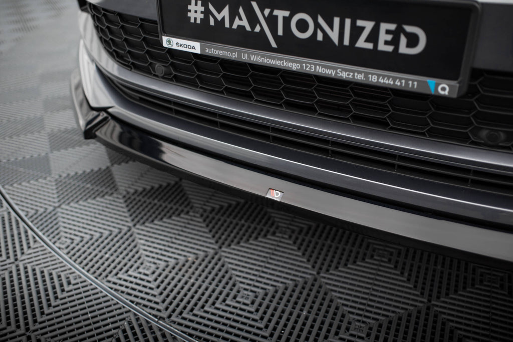 Set of splitters skoda kodiaq sportline mk1 facelift