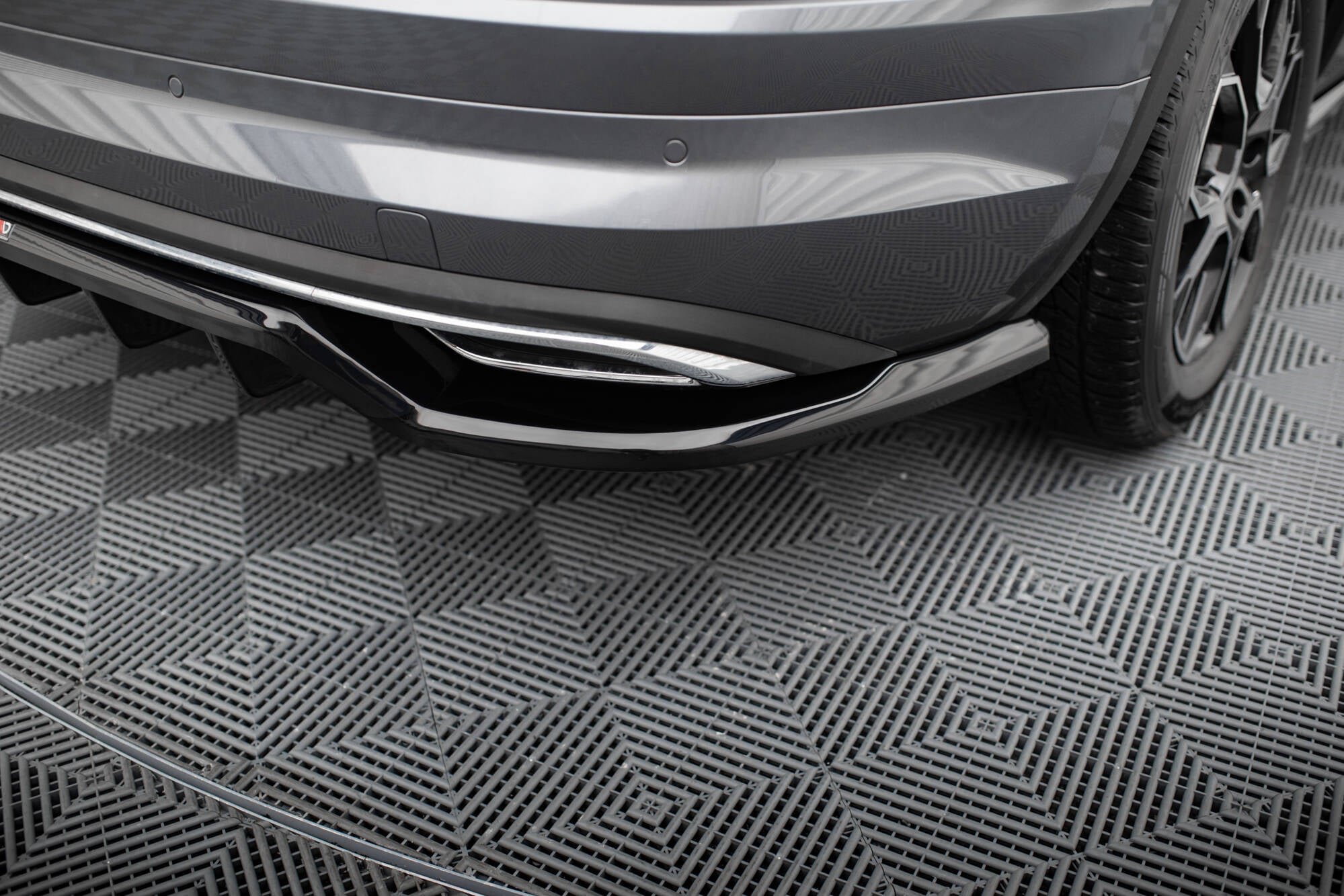 Set of splitters skoda kodiaq sportline mk1 facelift