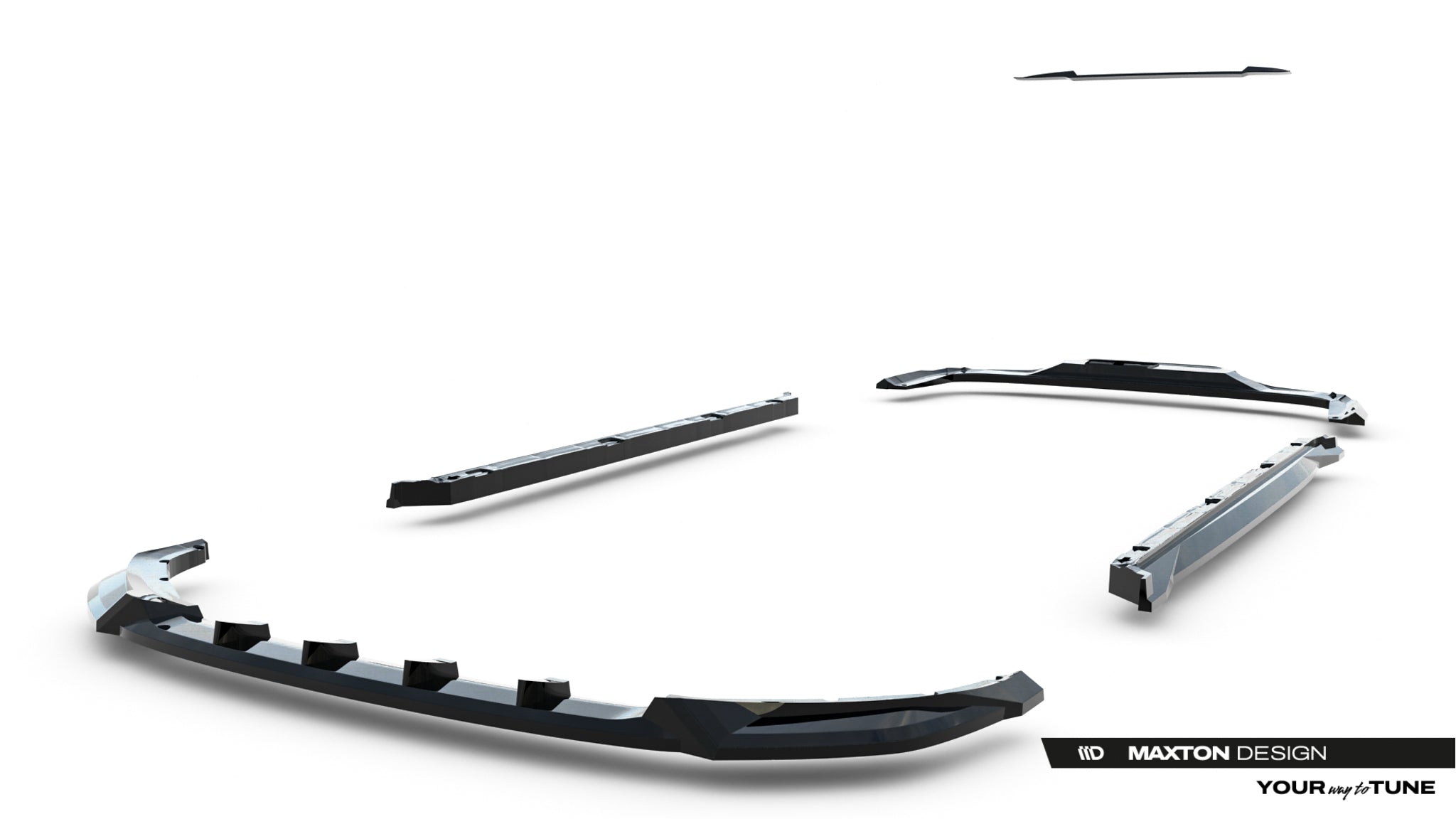 Set of splitters skoda kodiaq sportline mk2