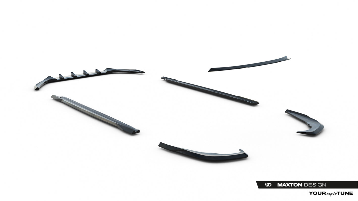 Set of splitters skoda octavia combi mk4 facelift