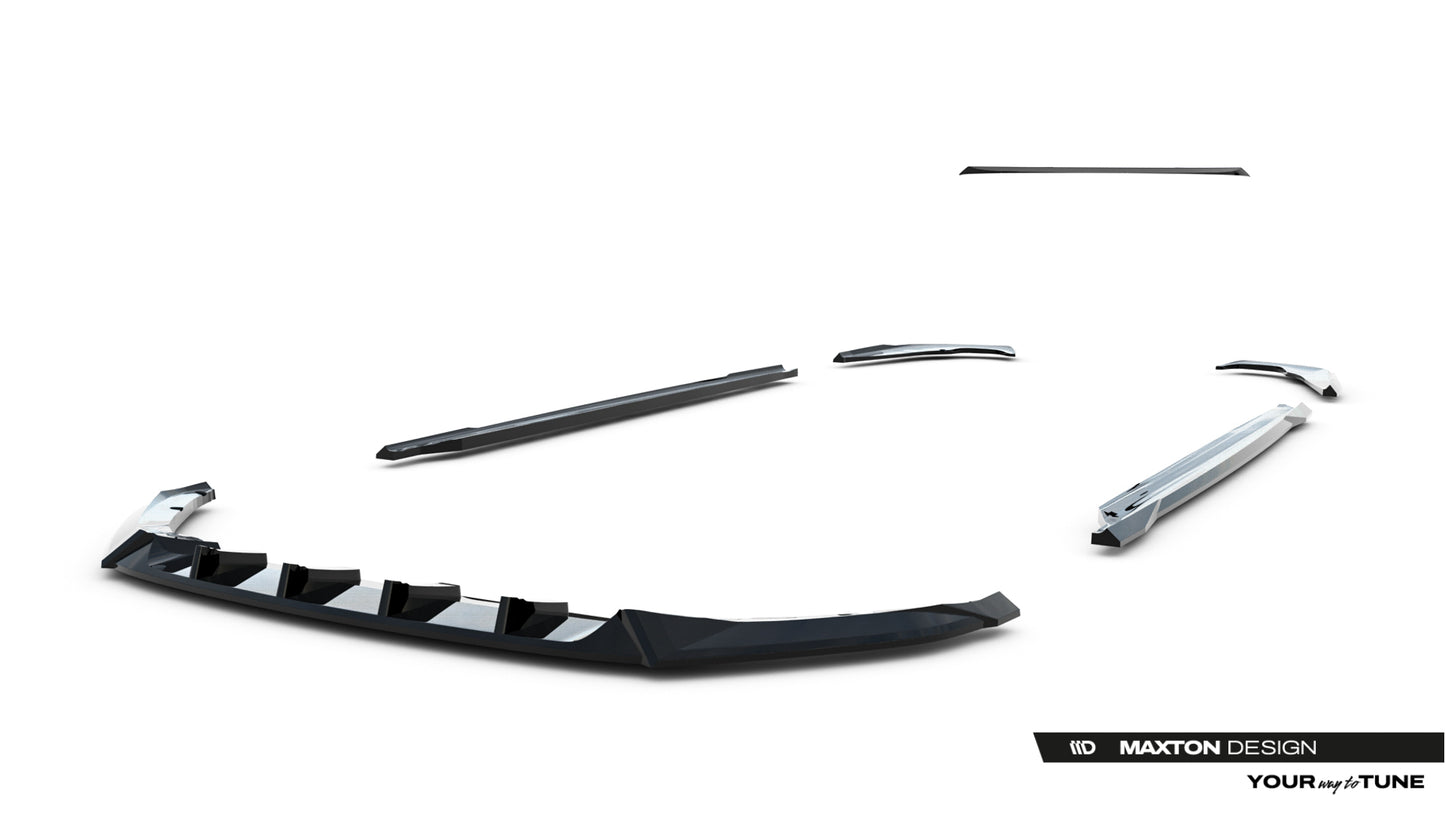 Set of splitters skoda octavia combi mk4 facelift