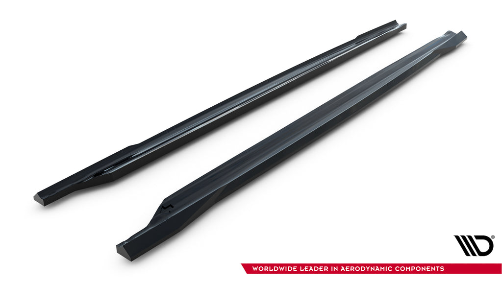 Set of splitters skoda octavia rs liftback mk4 facelift