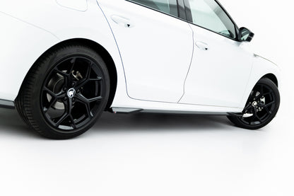 Set of splitters skoda octavia sportline liftback / combi mk4 facelift