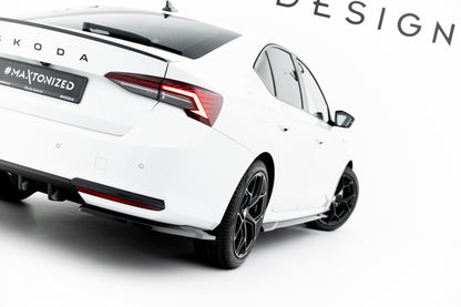 Set of splitters skoda octavia sportline liftback / combi mk4 facelift