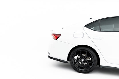 Set of splitters skoda octavia sportline liftback / combi mk4 facelift