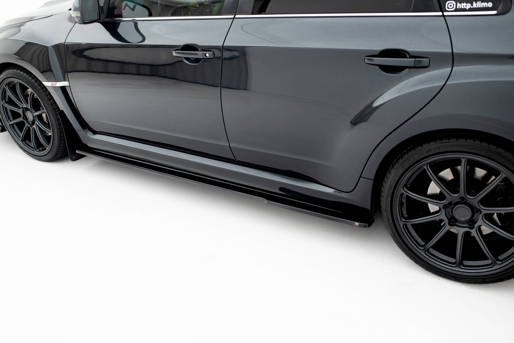 Sarja Splitters Subaru Impreza WRX STI MK3 FaceLift