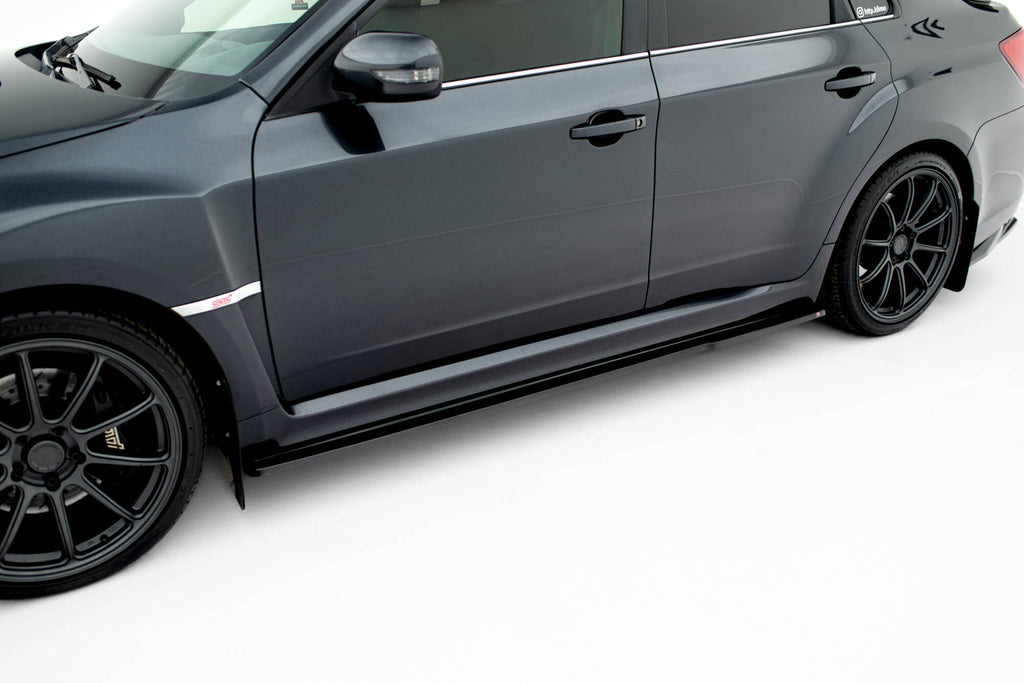 Sarja Splitters Subaru Impreza WRX STI MK3 FaceLift