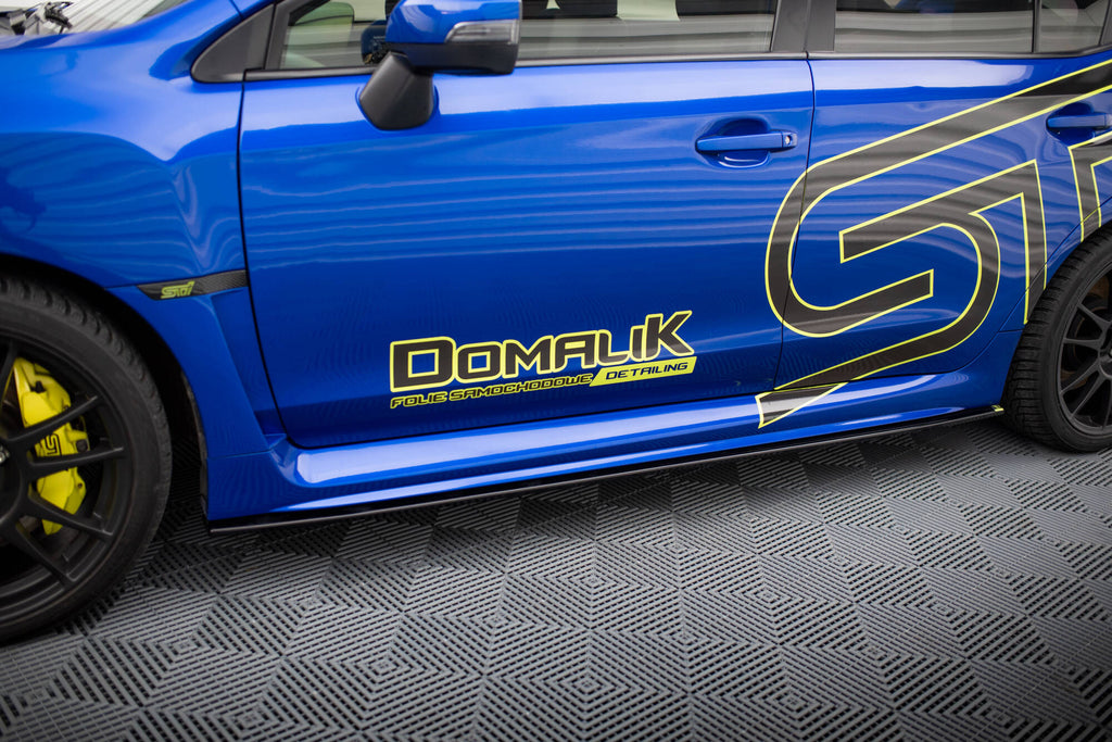 Sarja Splitters Subaru WRX STI MK1 Facelift