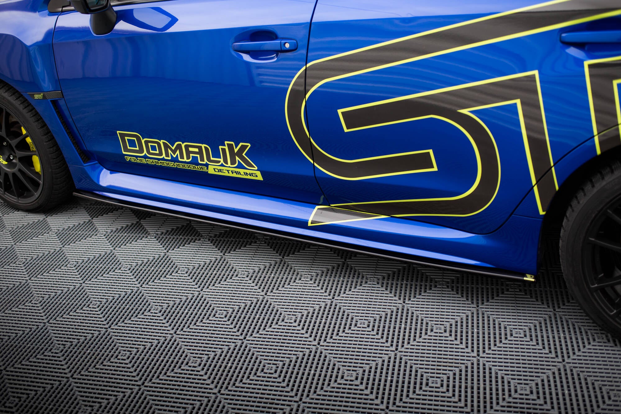 Sarja Splitters Subaru WRX STI MK1 Facelift